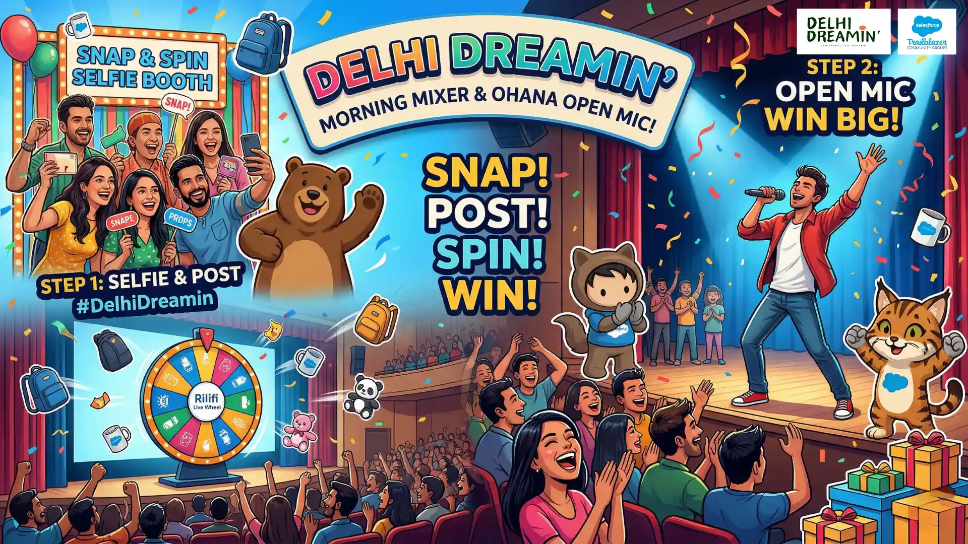 Morning Mixer & Ohana Open Mic! Morning Mixer & Ohana Open Mic!