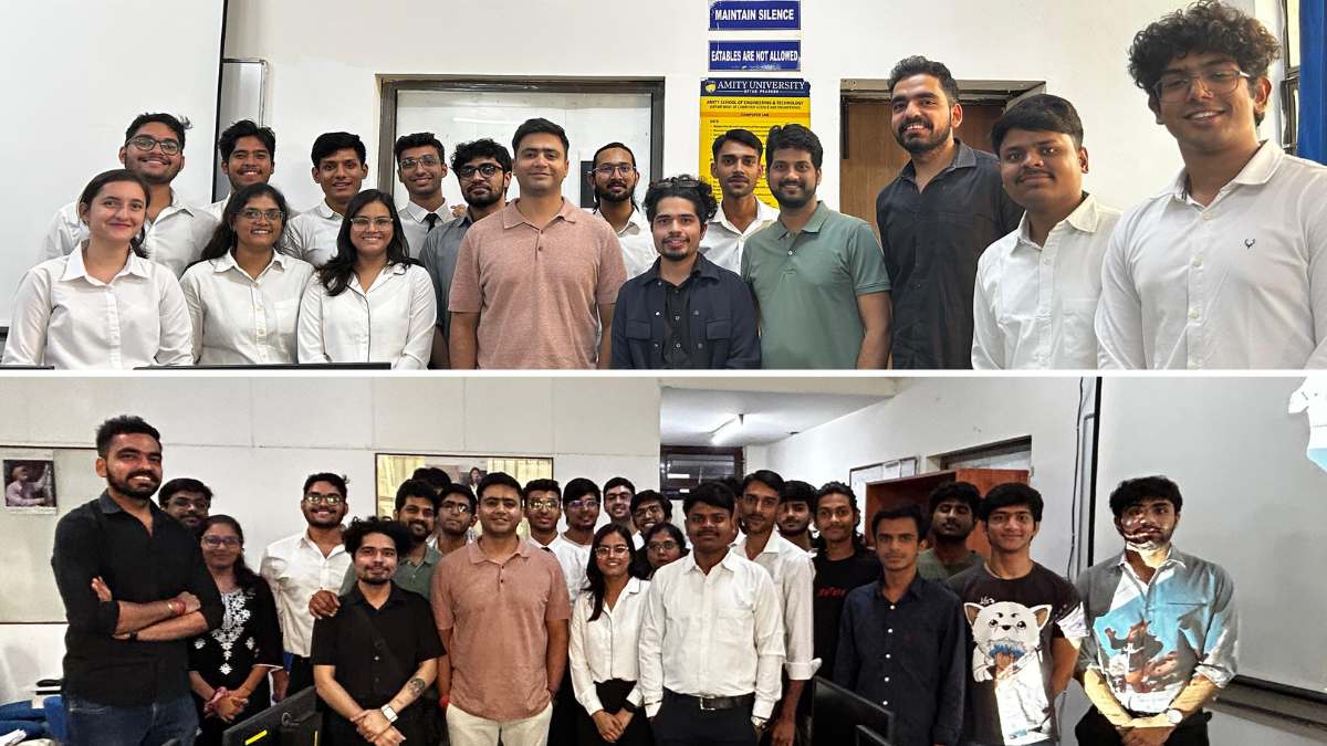 Journey2Salesforce Workshop at Amity University - October 2024 - Group Activity